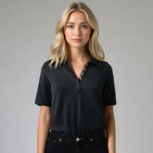 Gordon Cooper Golf Black Polo Meryl Nylon Tshirt XL​​​​​​